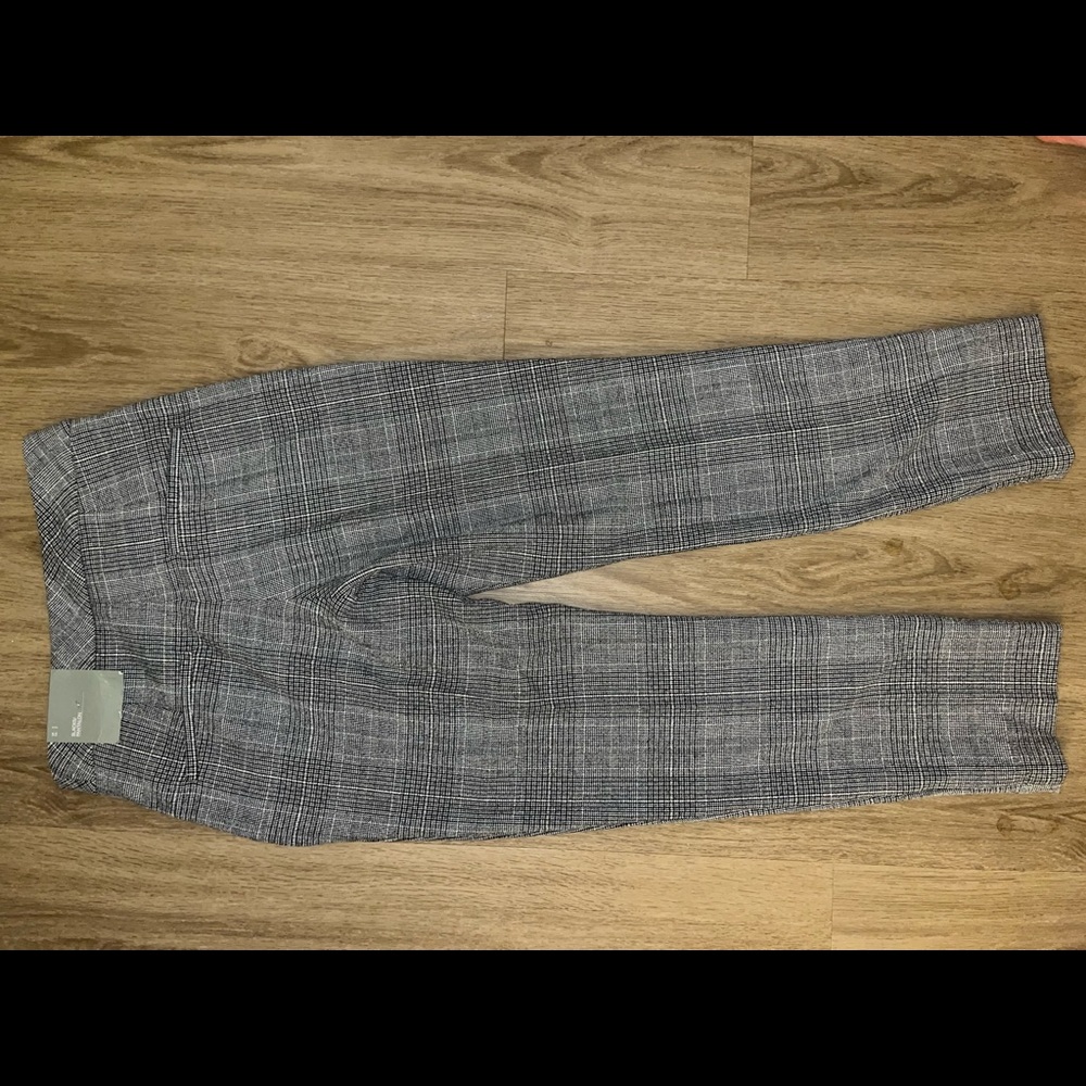 H&M Plaid Trousers